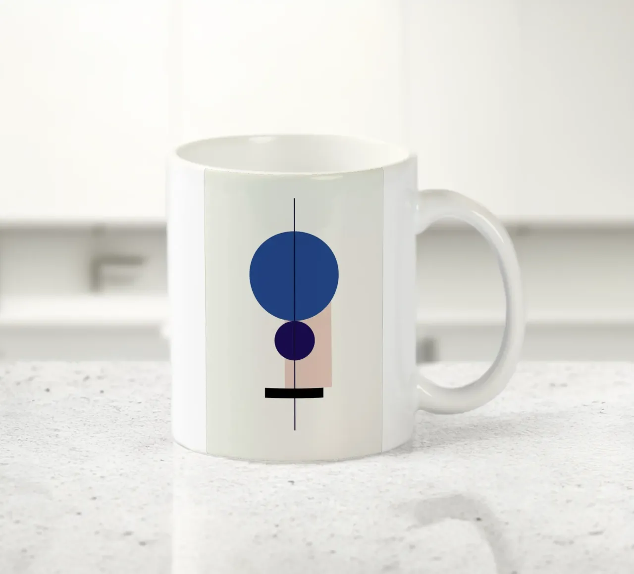 Equilibrium tazza in ceramica da Pure