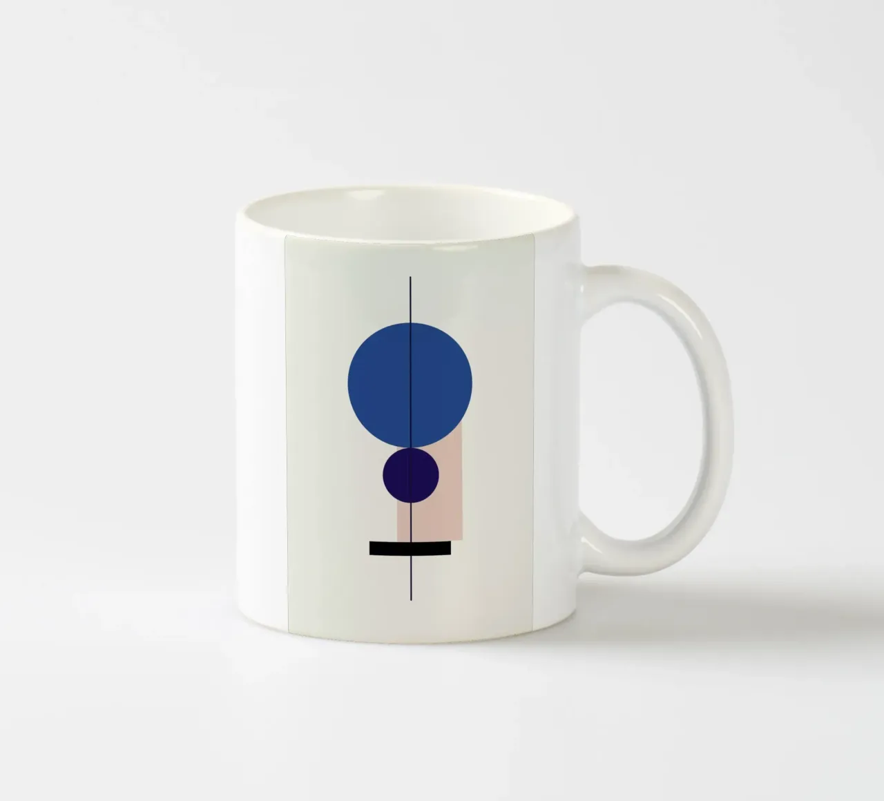 Equilibrium tazza in ceramica da Pure