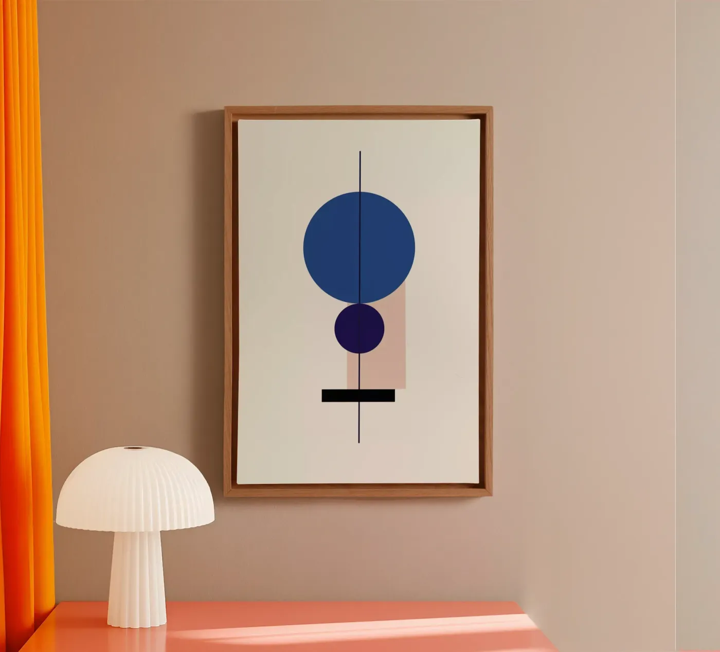 Equilibrium canvas van Pure