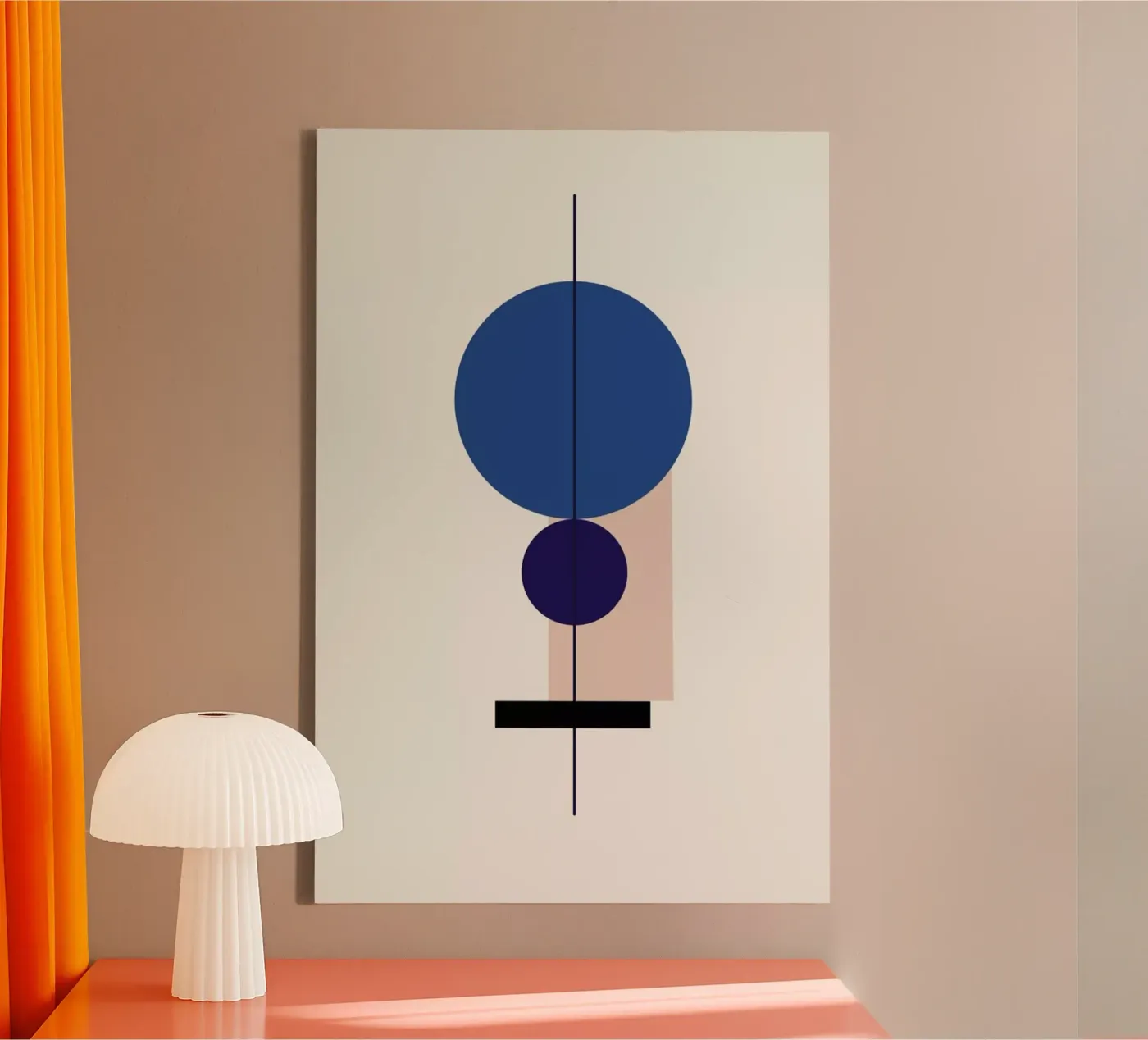 Equilibrium canvas van Pure