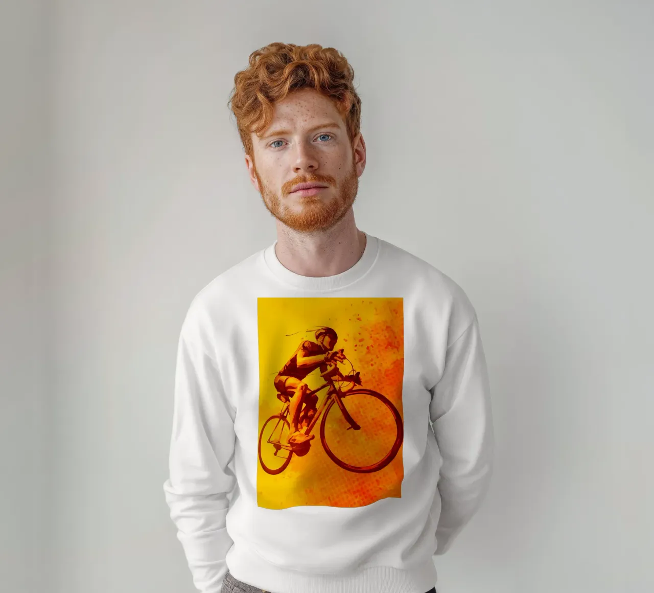 Il calore del ciclismo felpa da Albert S Jacob