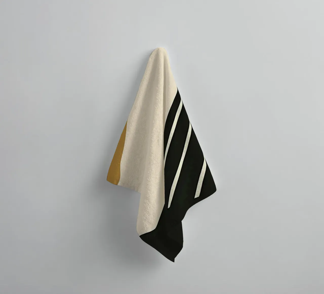 Abstract Fuji landschap badhanddoek van James M Coyle