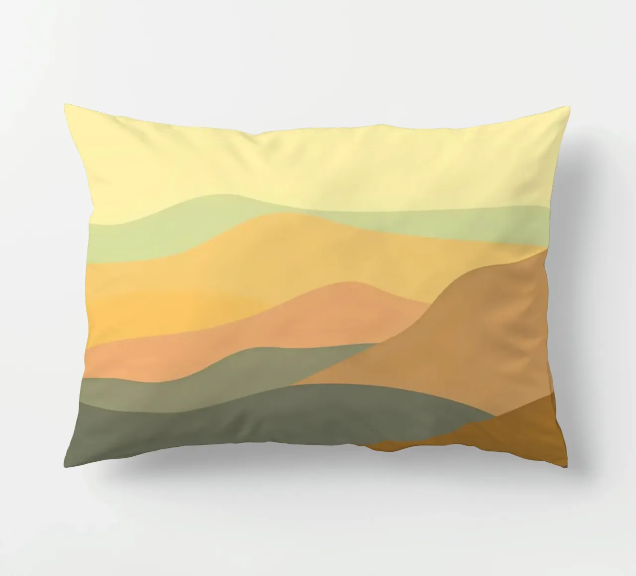 paesaggio boho3 cuscino da James M Coyle