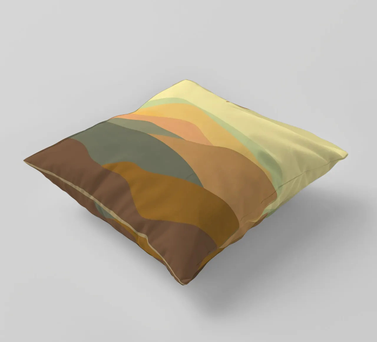 paesaggio boho3 cuscino da James M Coyle