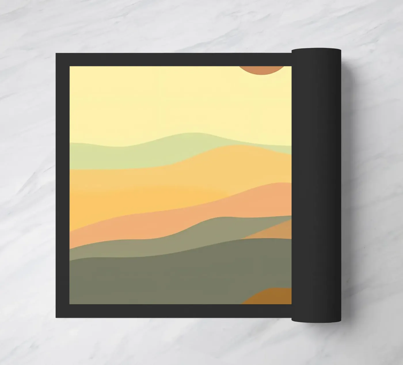 boho landscape3 doormat by James M Coyle