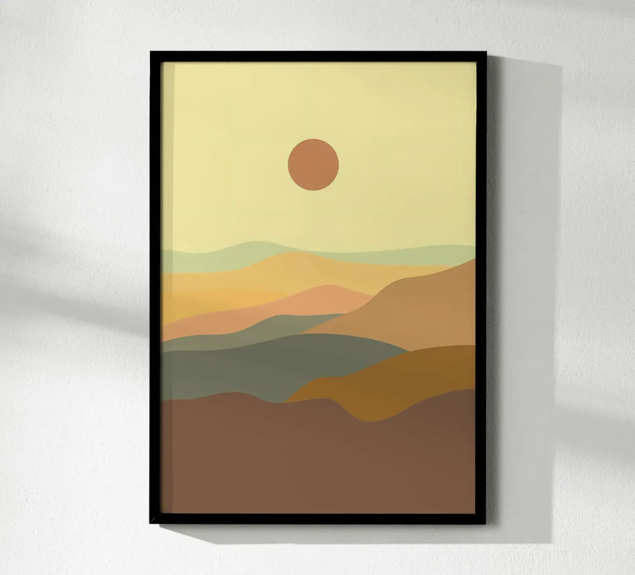 paysage boho3 poster de James M Coyle