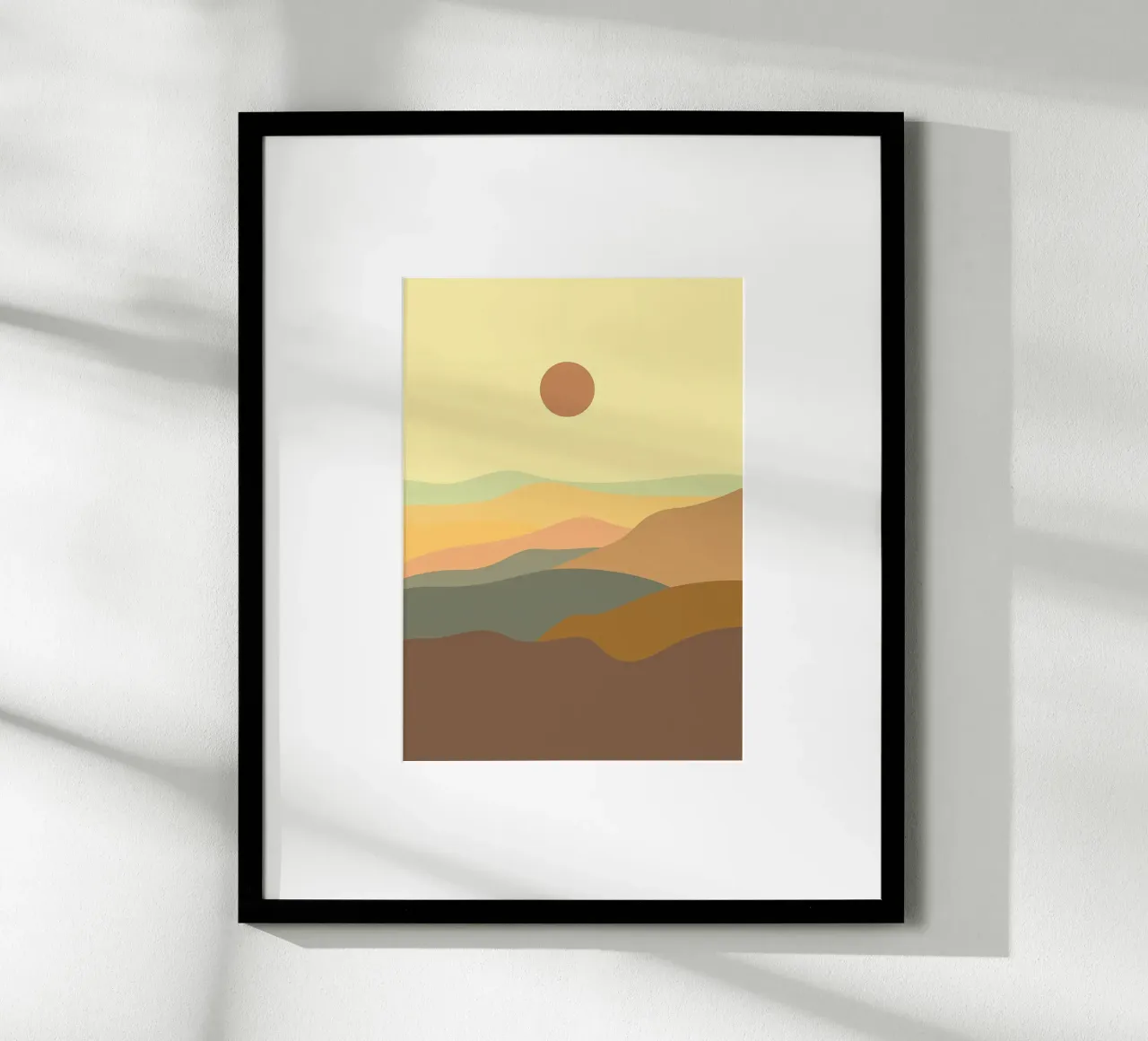 paysage boho3 poster de James M Coyle