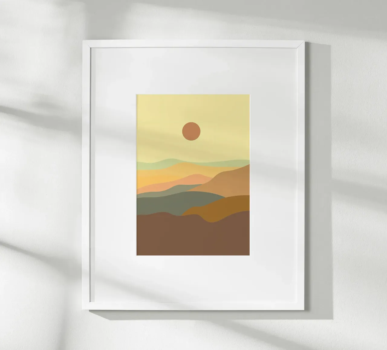 paysage boho3 poster de James M Coyle