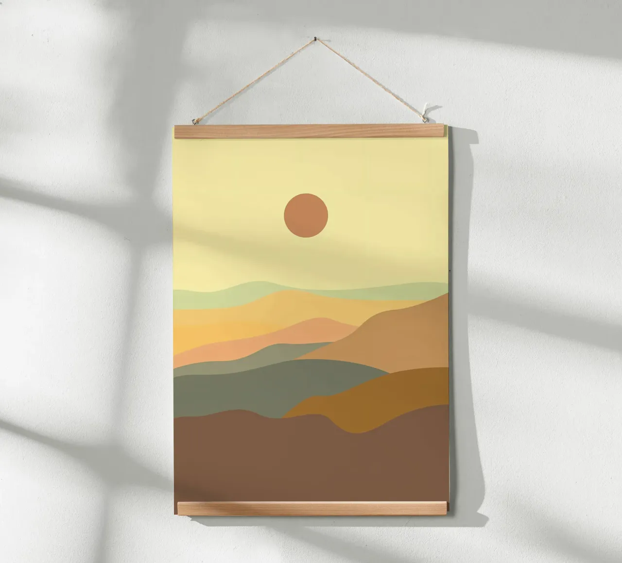 paysage boho3 poster de James M Coyle