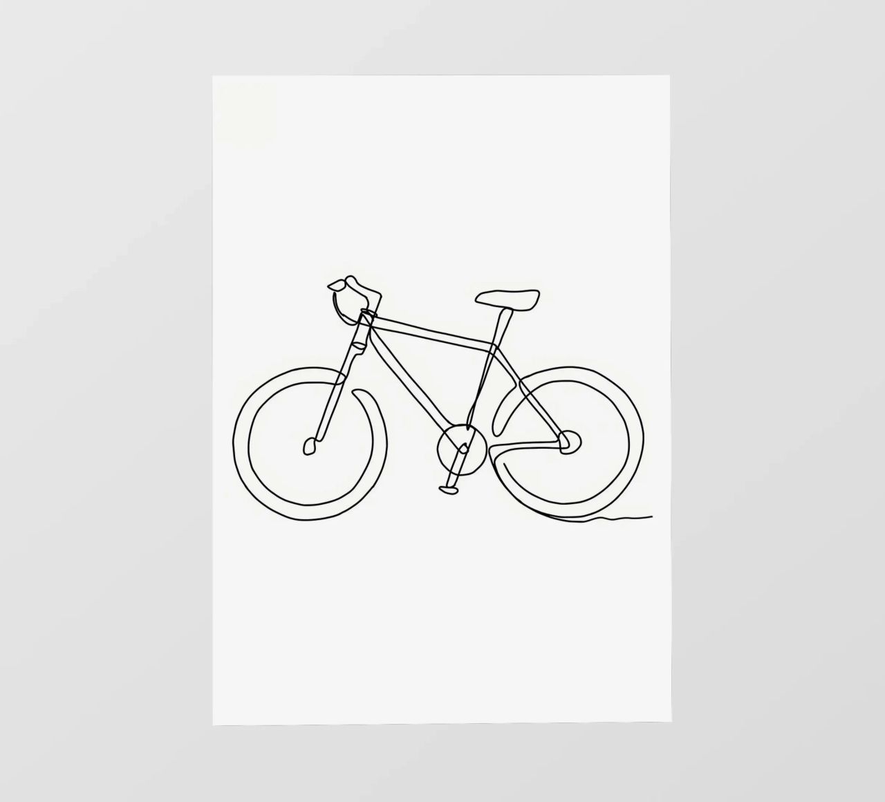 Una linea MTB pellicola backlit da Albert S Jacob