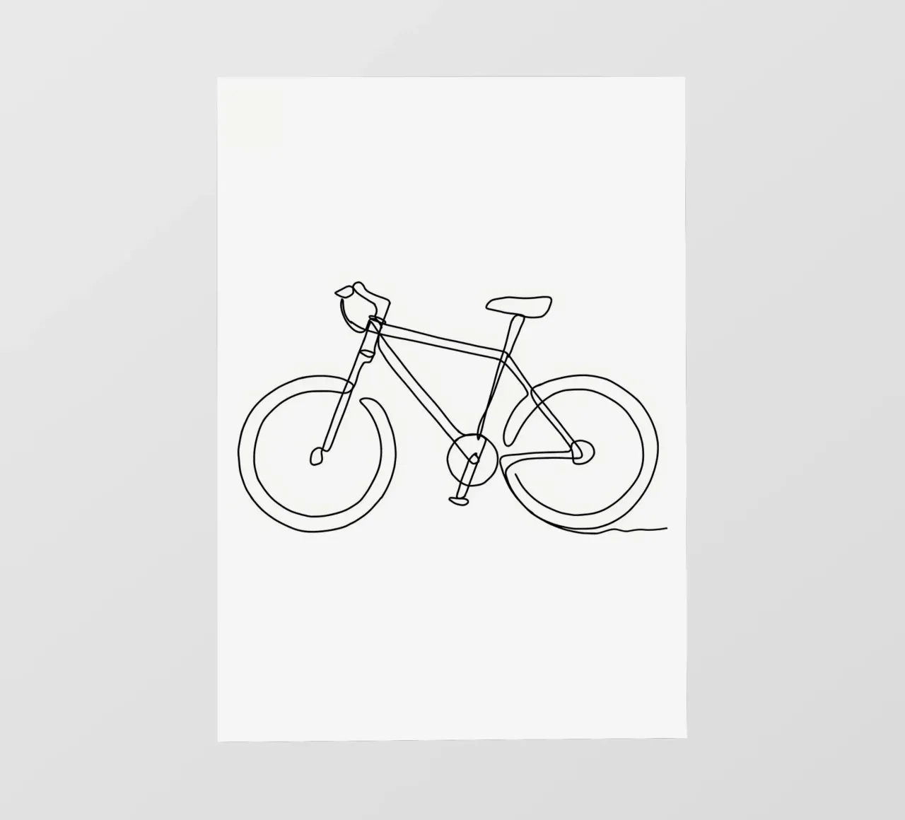 Una linea MTB pellicola backlit da Albert S Jacob