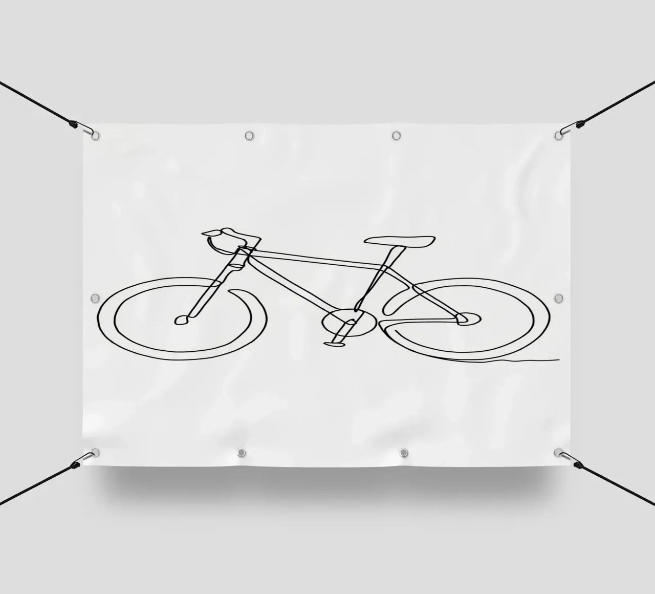 Una linea MTB telo in pvc da Albert S Jacob