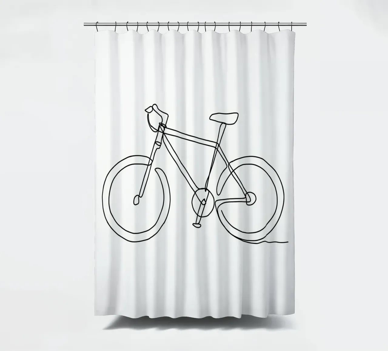 One Line MTB rideau de douche de Albert S Jacob