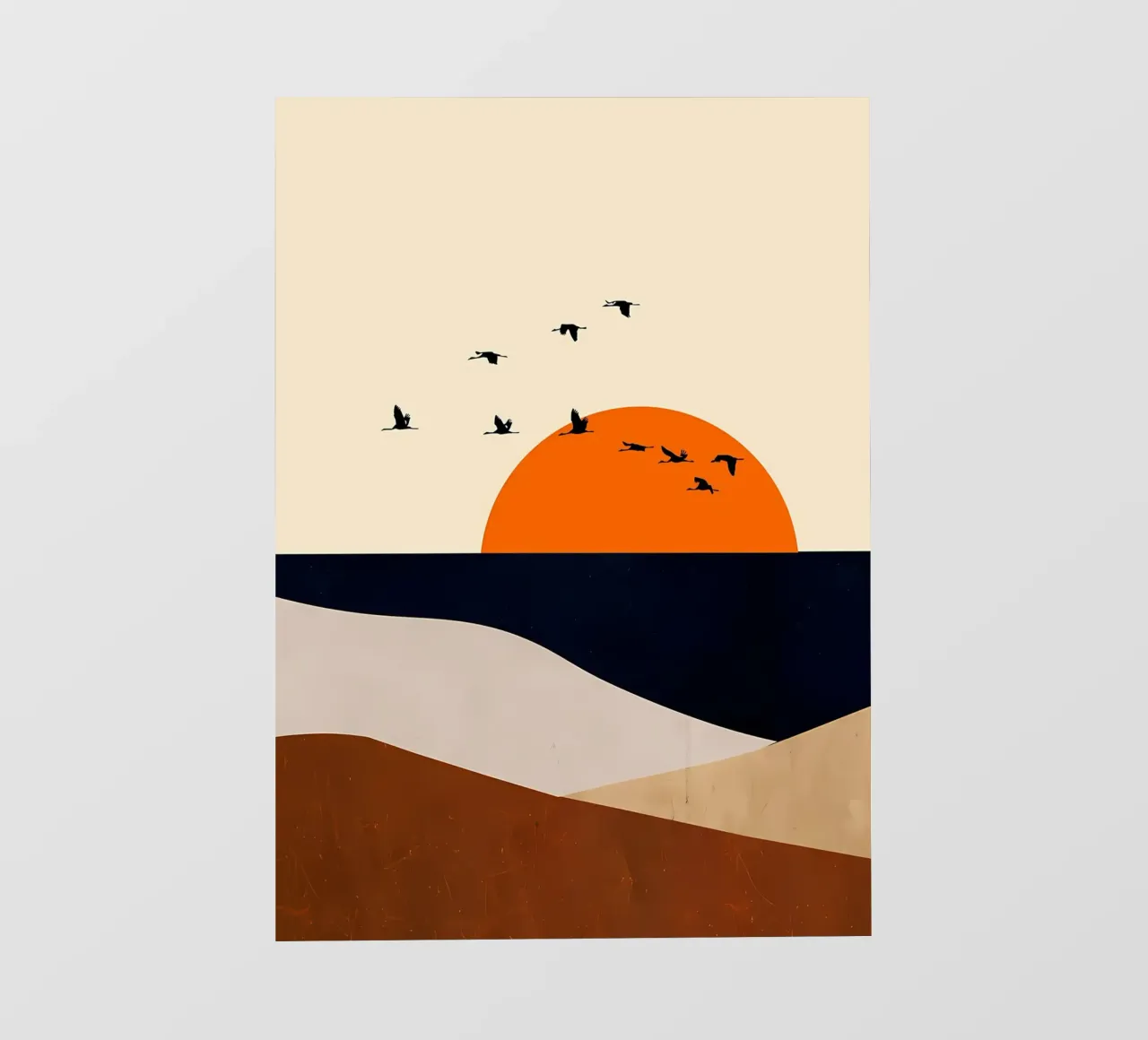 Abstract Landscape 6 pvc cover by James M Coyle