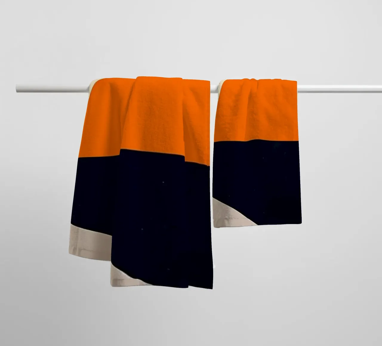 Abstract landschap 6 badhanddoek van James M Coyle
