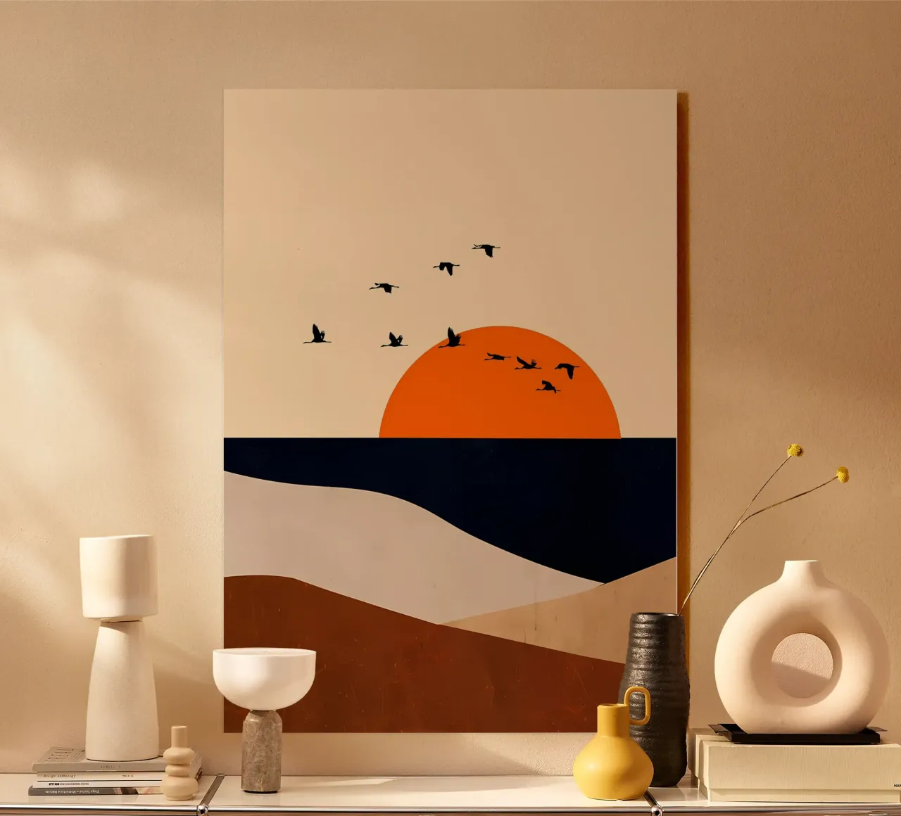 Paisaje abstracto 6 metacrilato de James M Coyle