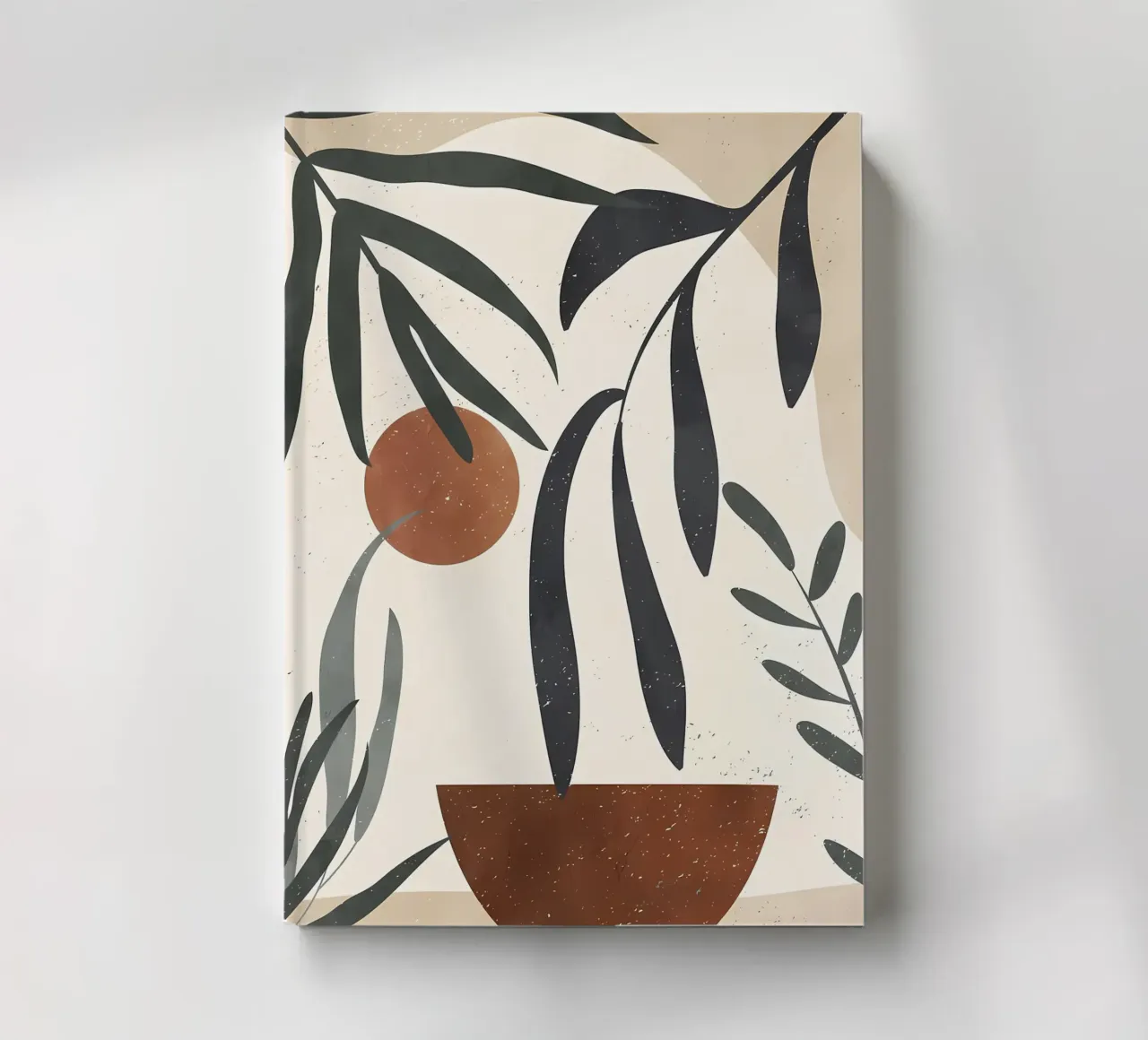 TROPICAL BOTANIC 47B notebook by Rebecca Clark Wyrick