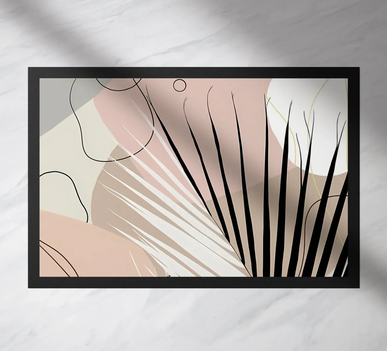 Minimo Yin Yang Palm 1 zerbino da Rebecca Clark Wyrick