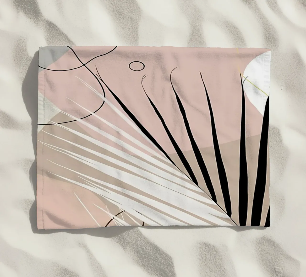 Minimo Yin Yang Palm 1 telo mare da Rebecca Clark Wyrick