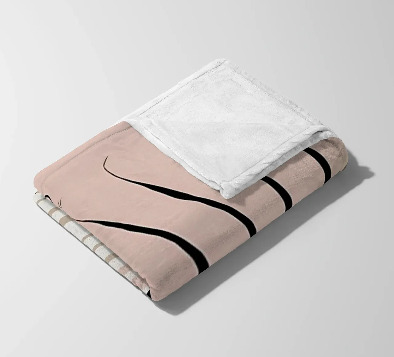 Minimo Yin Yang Palm 1 coperta in pile da Rebecca Clark Wyrick