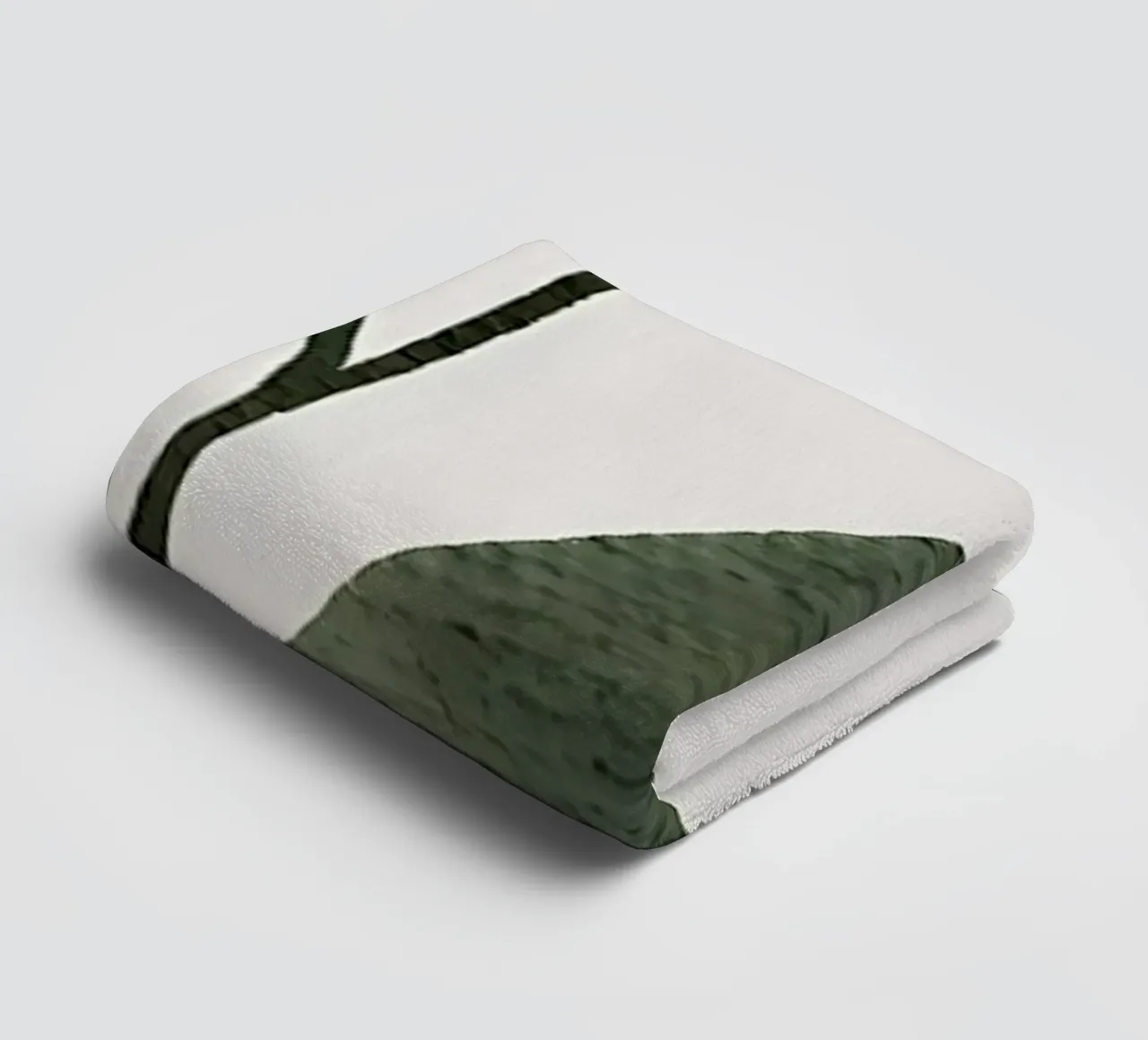 Abstract Botanical Art towel by Rebecca Clark Wyrick
