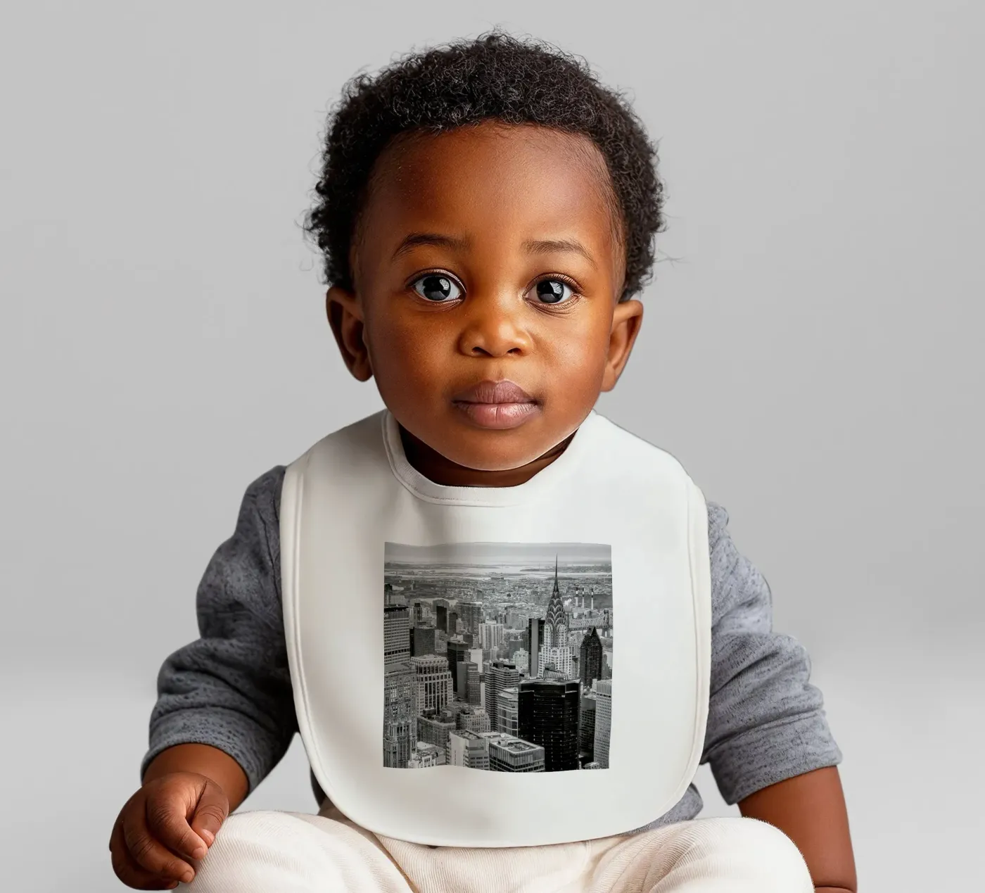 Skyline Babylätzchen von JaySan Studio