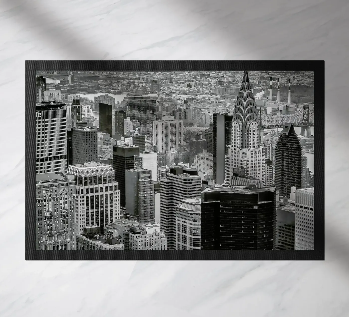 Skyline deurmat van JaySan Studio