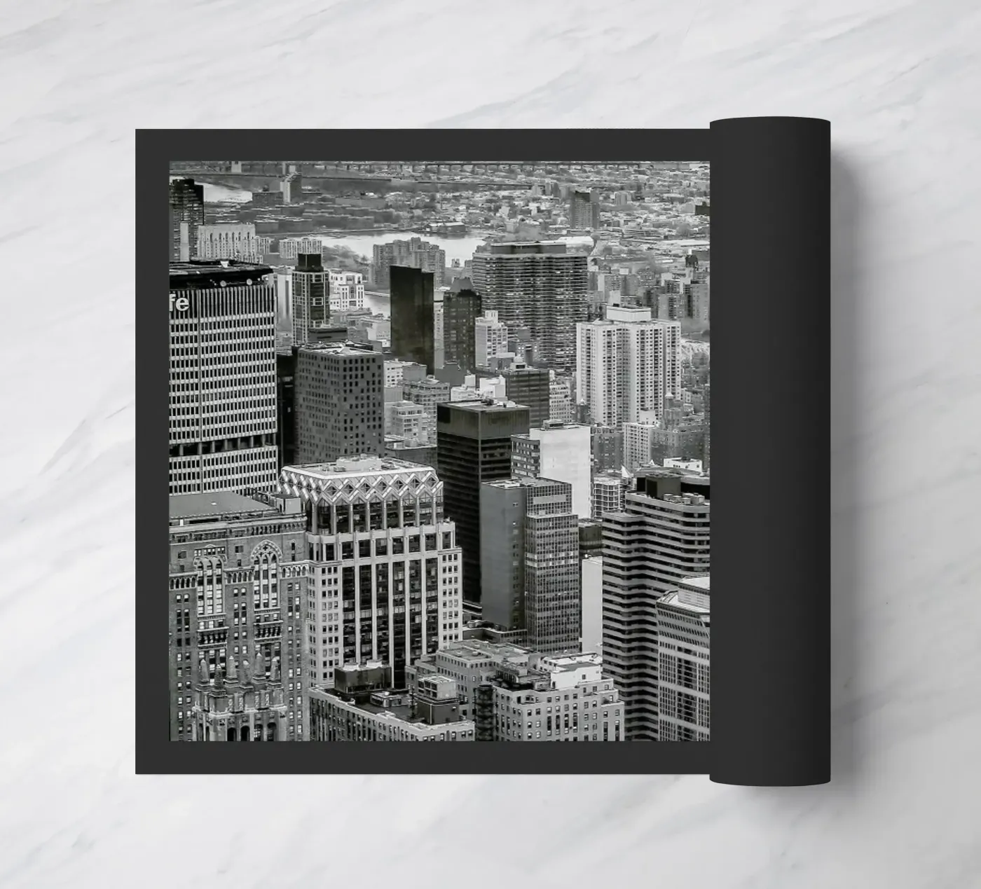 Skyline deurmat van JaySan Studio