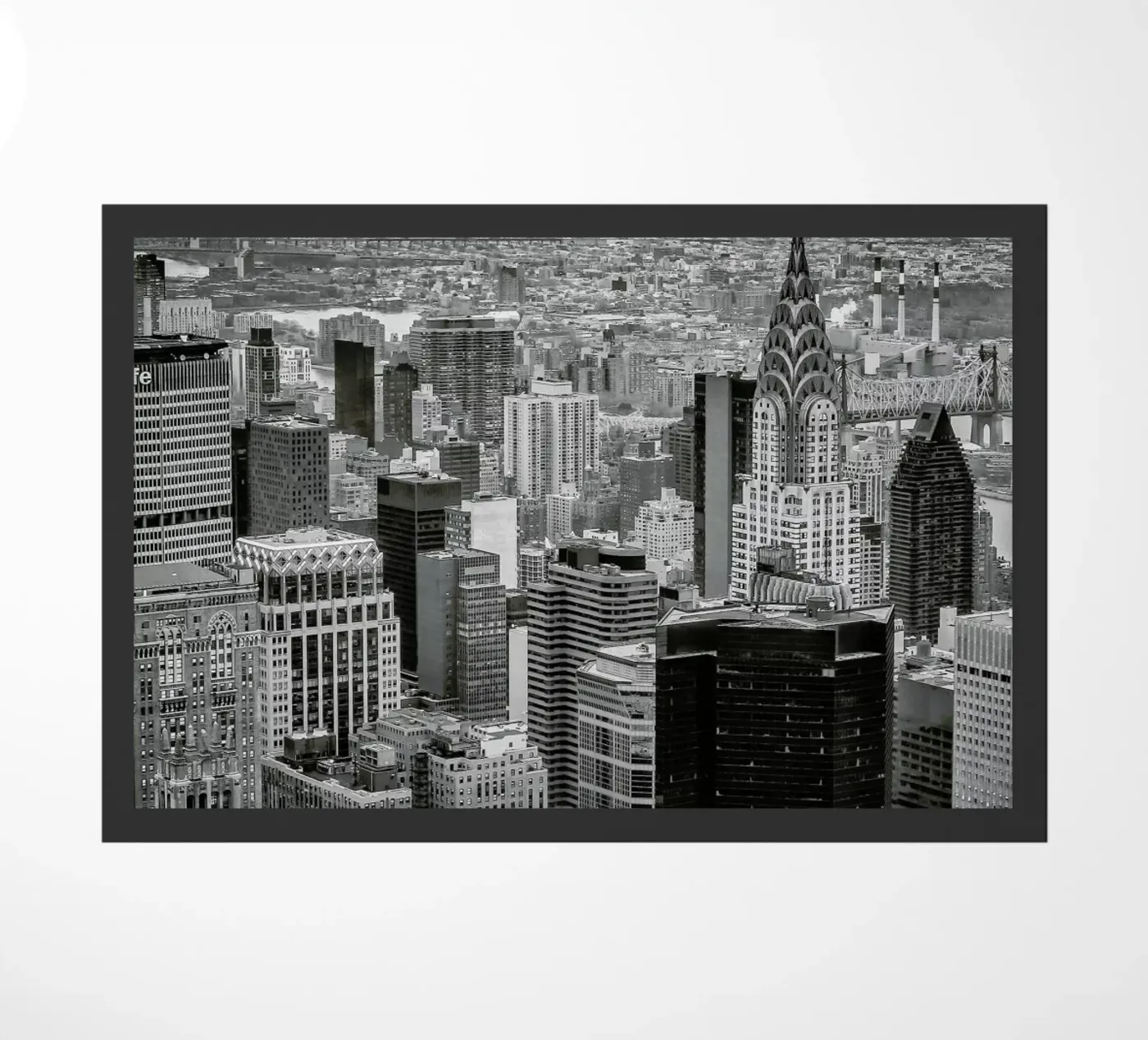 Skyline doormat by JaySan Studio