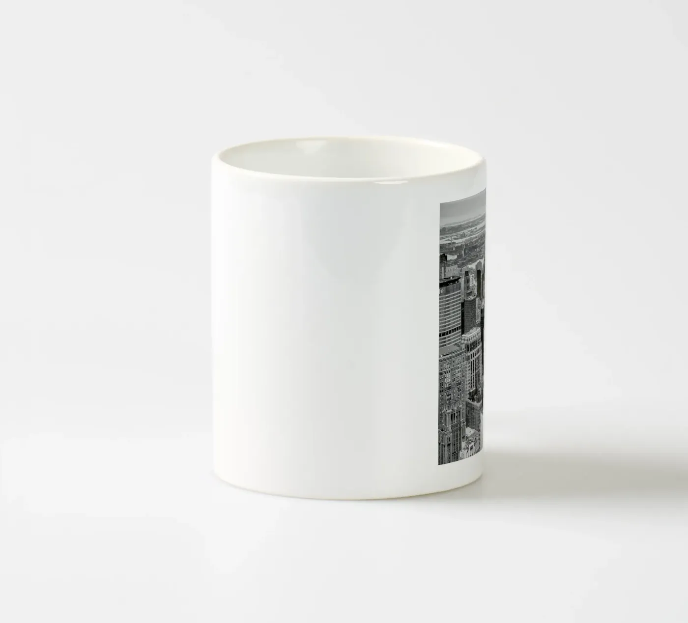 Skyline ceramic mug by JaySan Studio