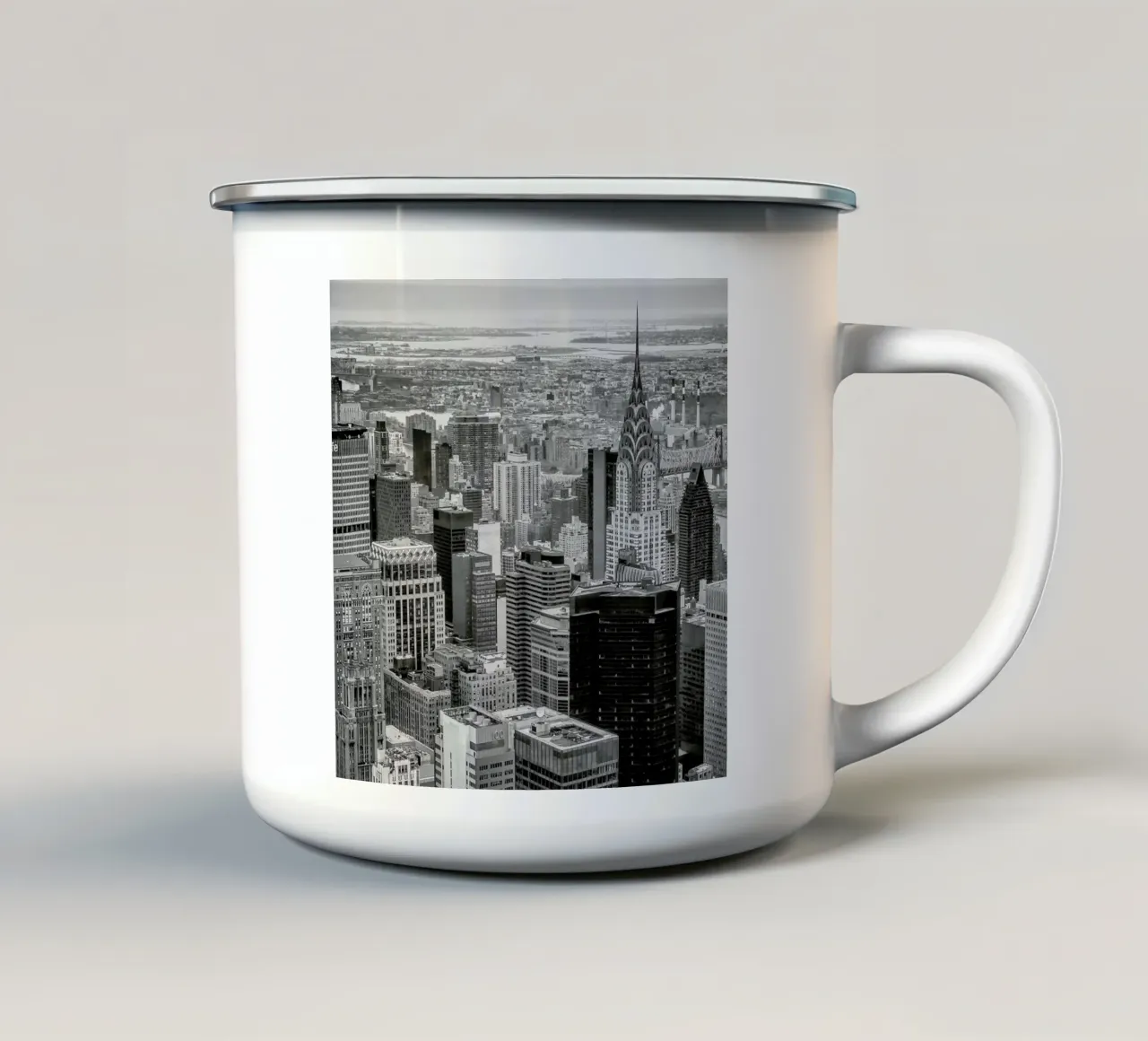 New York Skyline tazza in smalto da JaySan Studio