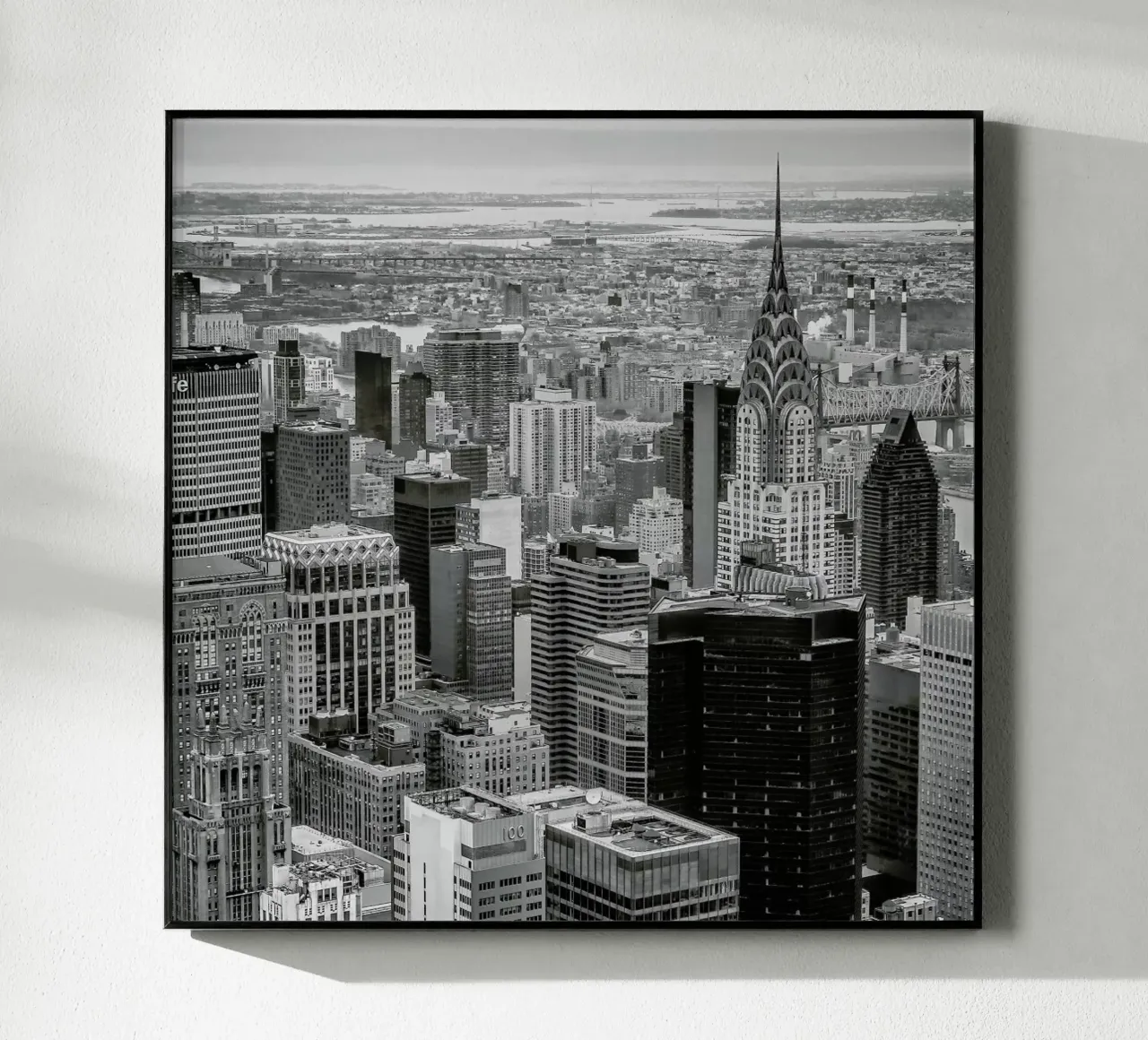 Skyline acrylic glass by JaySan Studio