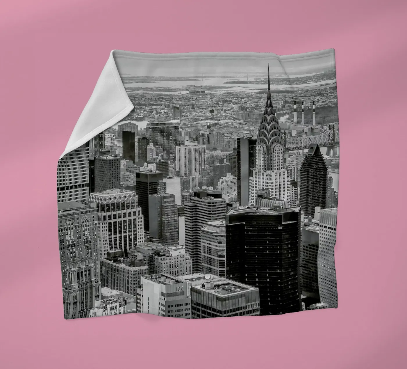 Skyline Fleecedecke von JaySan Studio