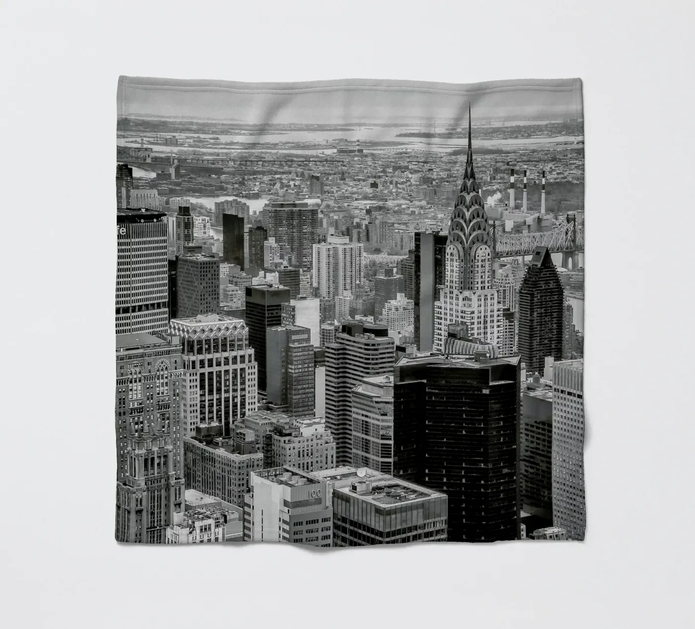 Skyline Fleecedecke von JaySan Studio
