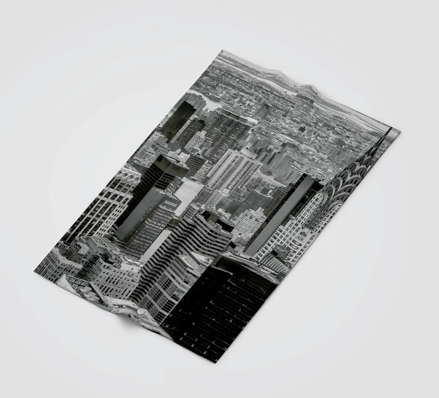 Skyline Fleecedecke von JaySan Studio