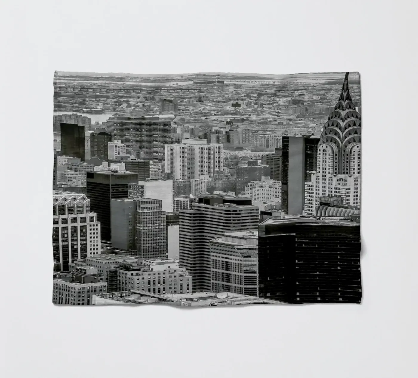 Skyline Fleecedecke von JaySan Studio