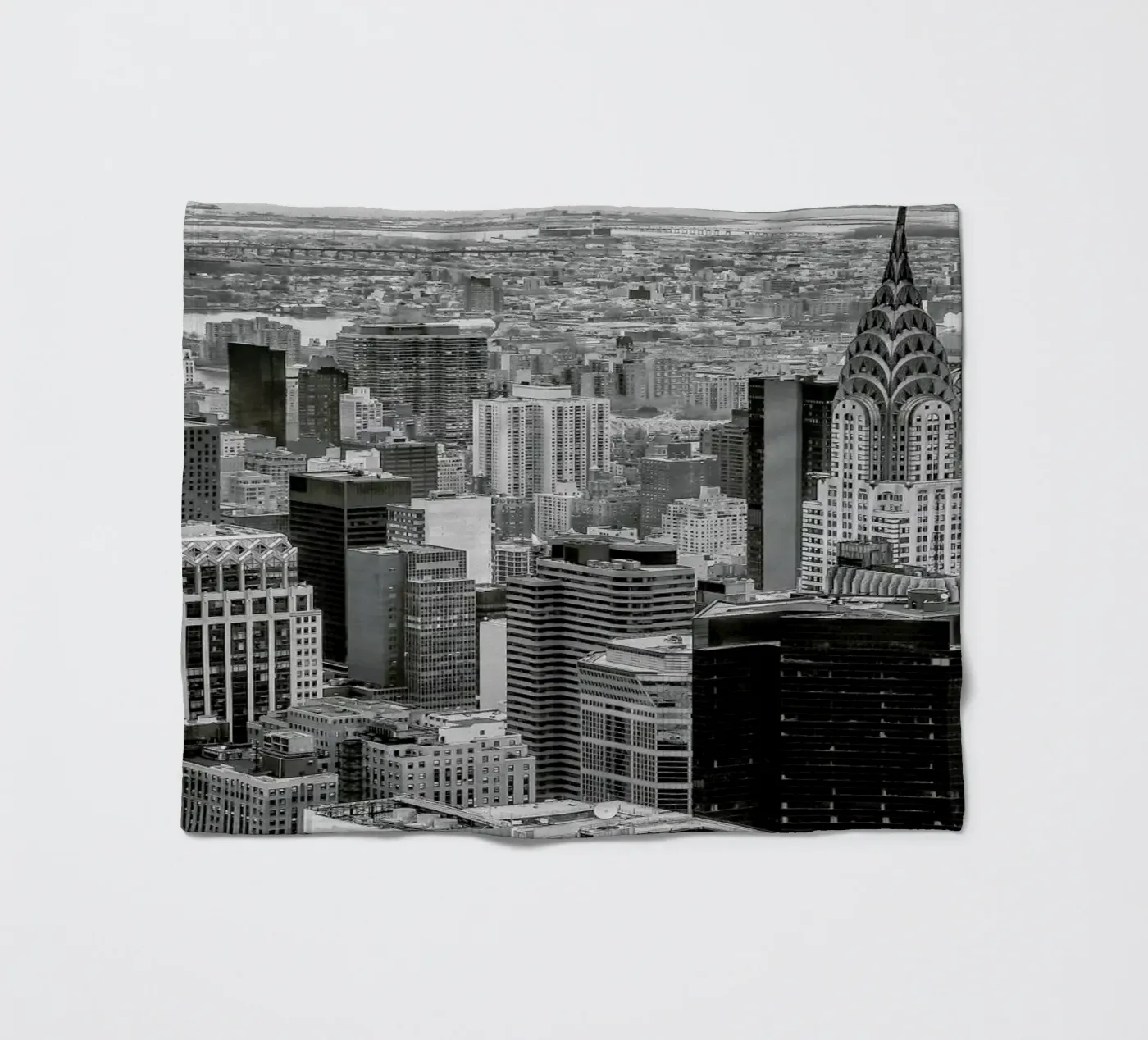 Skyline Fleecedecke von JaySan Studio