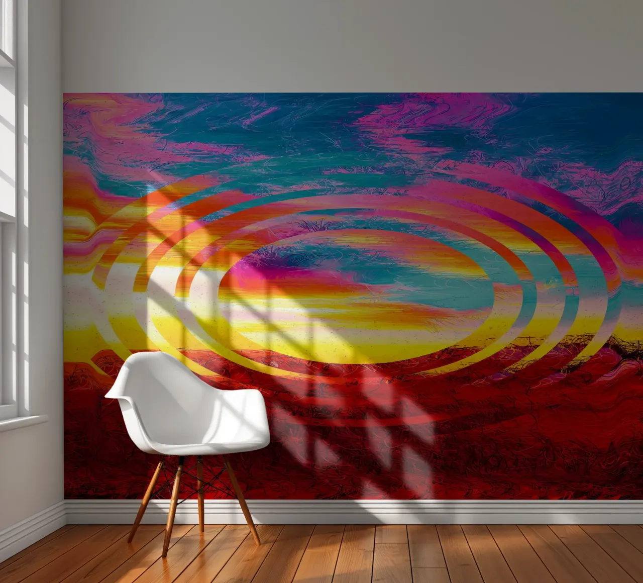 Abstract Geometric Art photo wallpaper by James M Coyle