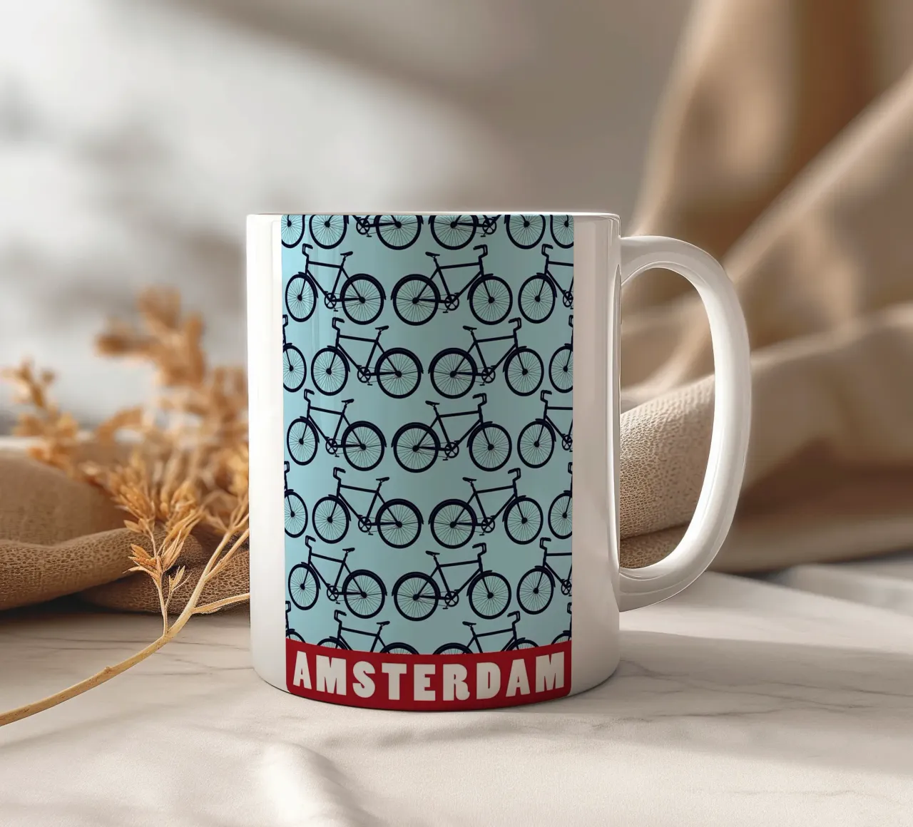 Amsterdam Ciclismo tazza in ceramica da Albert S Jacob