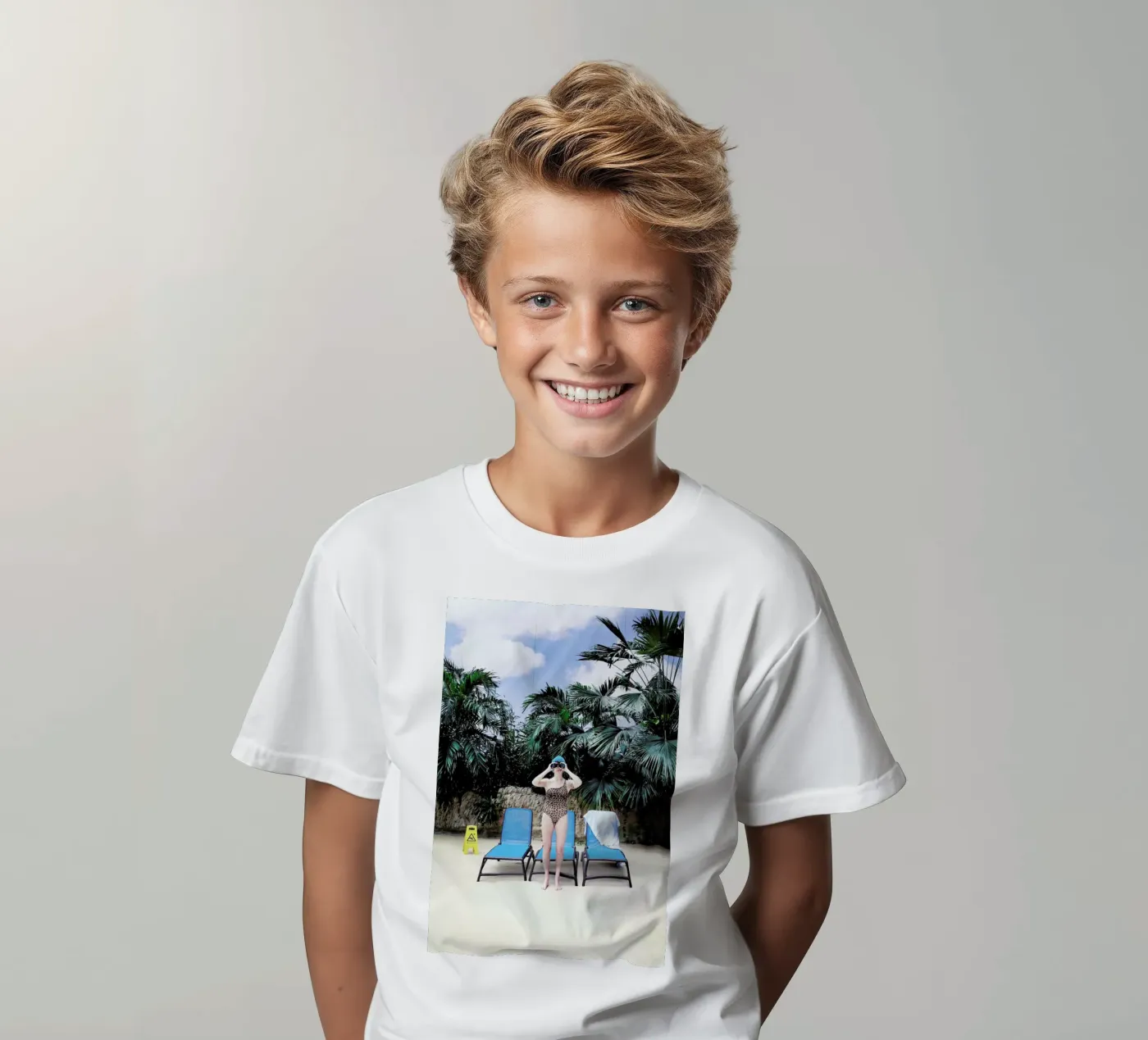 Fernglas t-shirt bambini da I Love Travel GmbH
