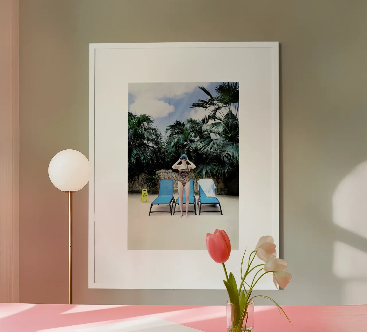 Fernglas poster con telaio in alluminio da I Love Travel GmbH