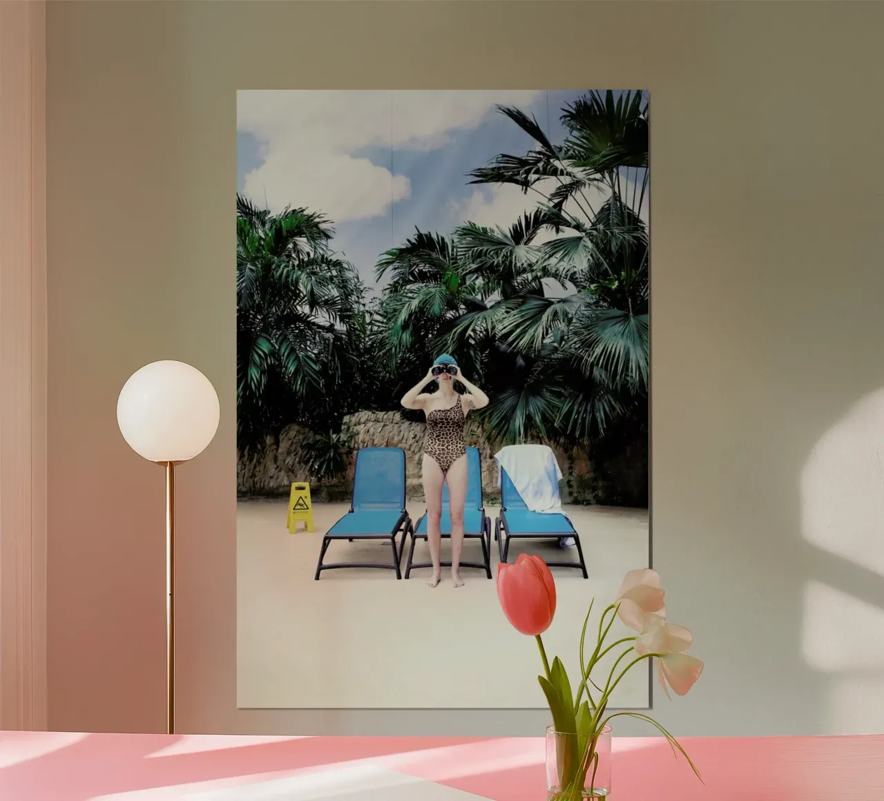 Fernglas poster con telaio in alluminio da I Love Travel GmbH