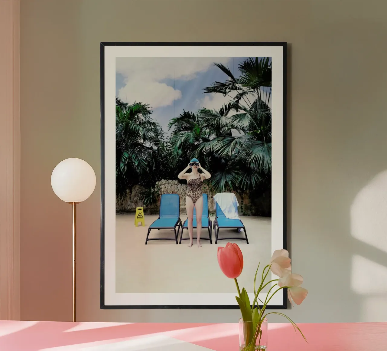 Fernglas poster con telaio in alluminio da I Love Travel GmbH