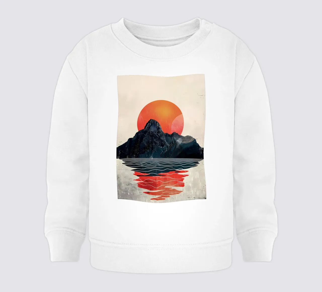 Lava Sunscape felpa neonato da James M Coyle