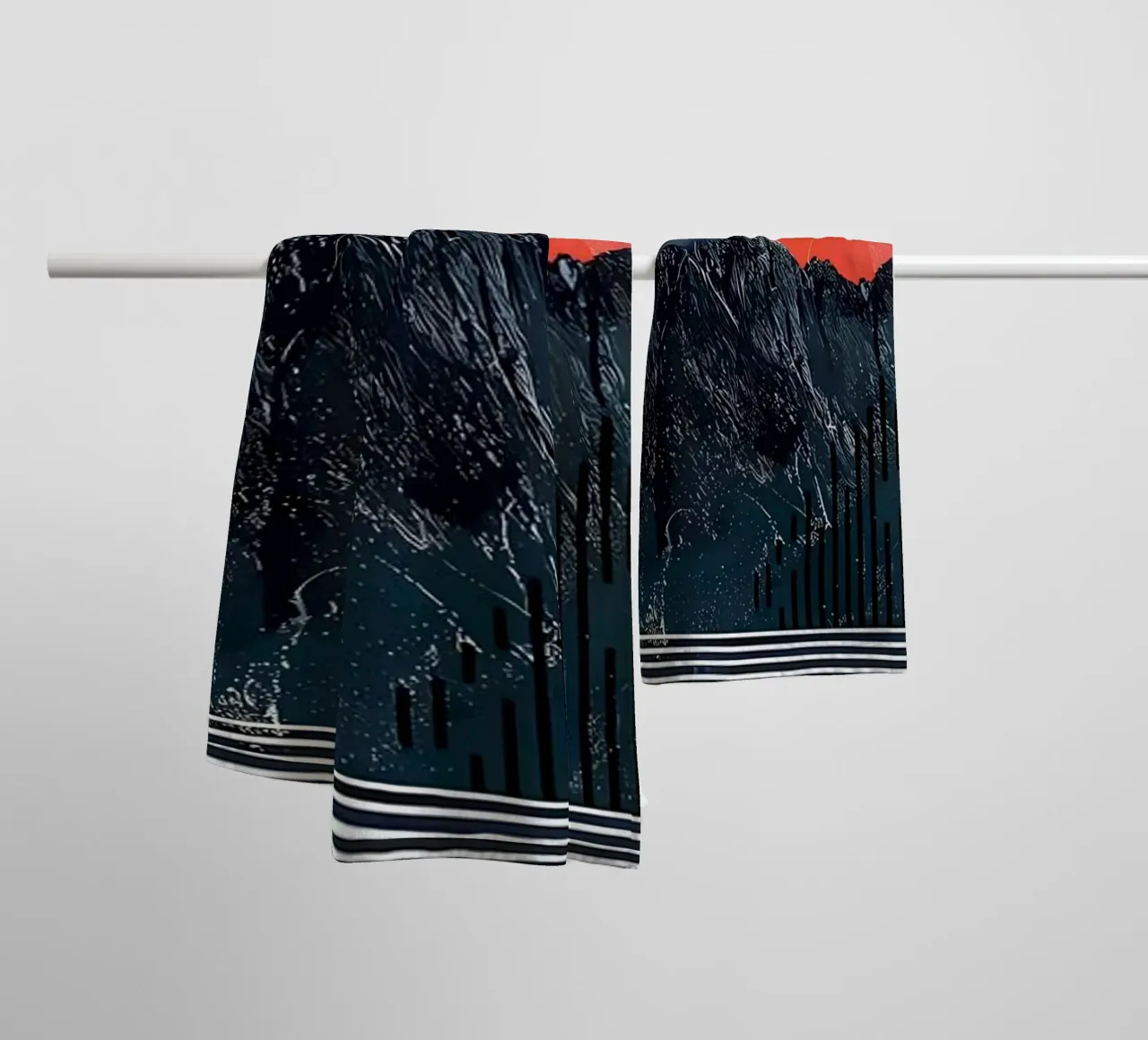 Lava Sunscape asciugamano da bagno da James M Coyle