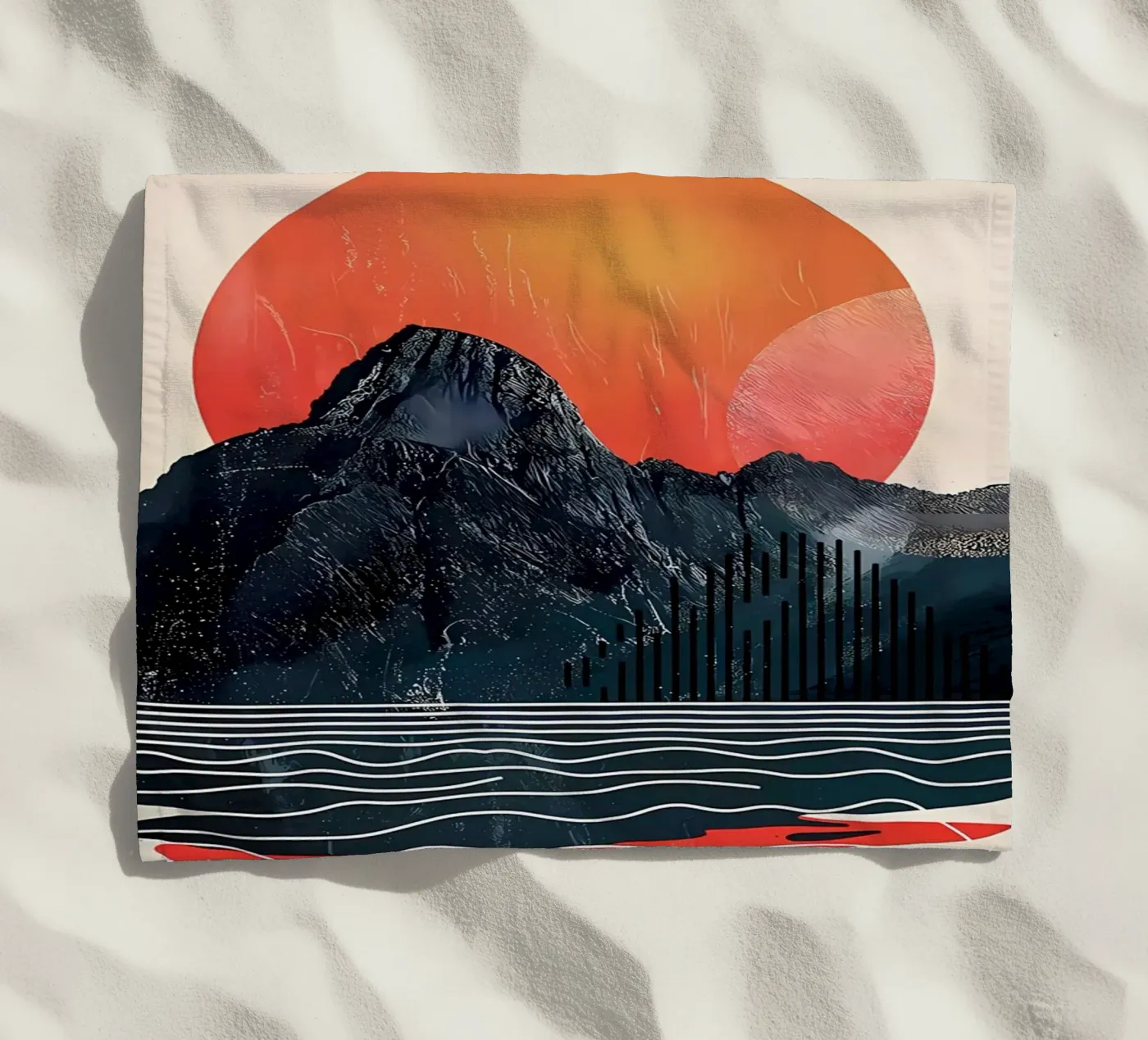 Lava Sunscape telo mare da James M Coyle