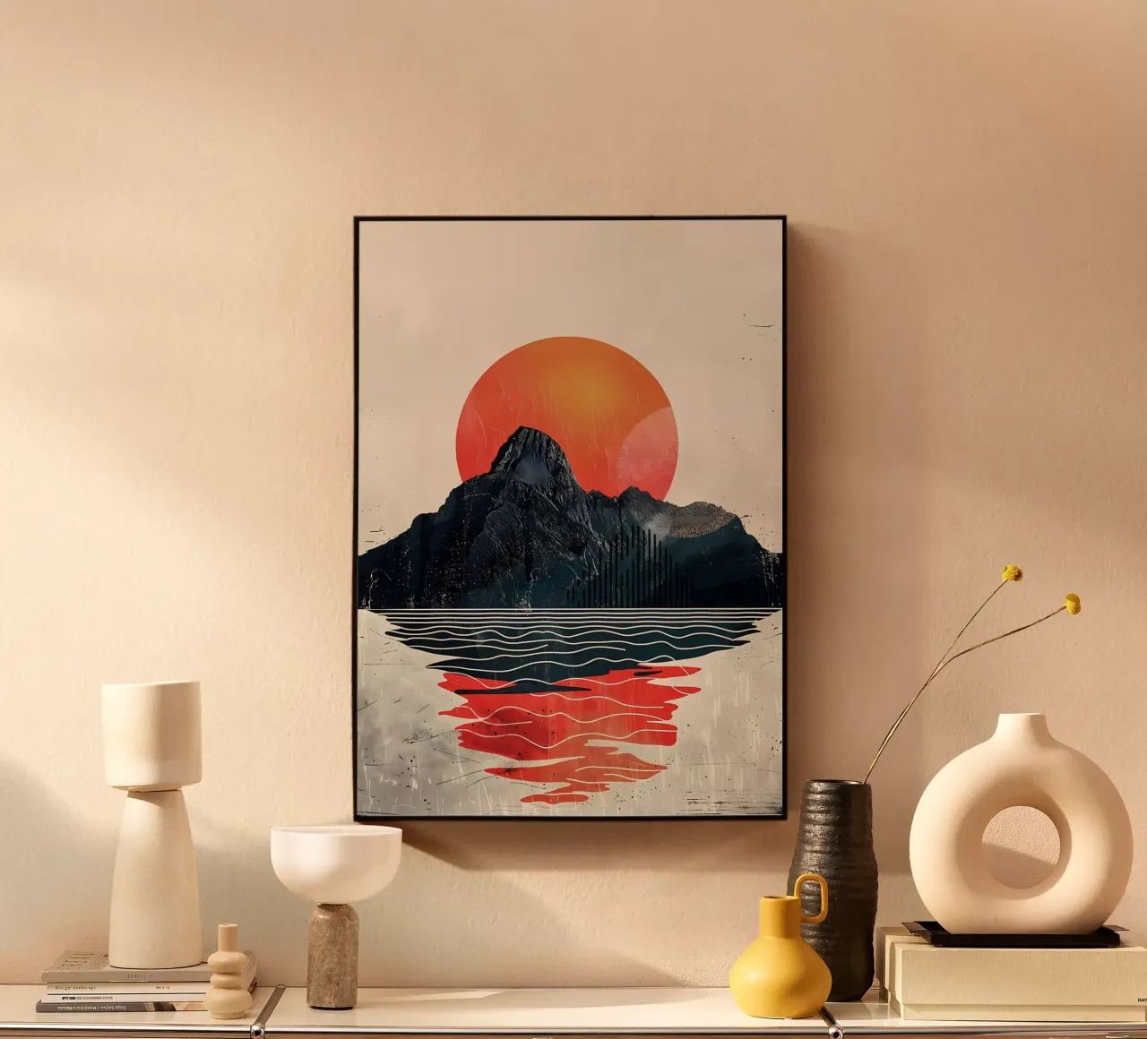 Lava Sunscape plexiglass da James M Coyle