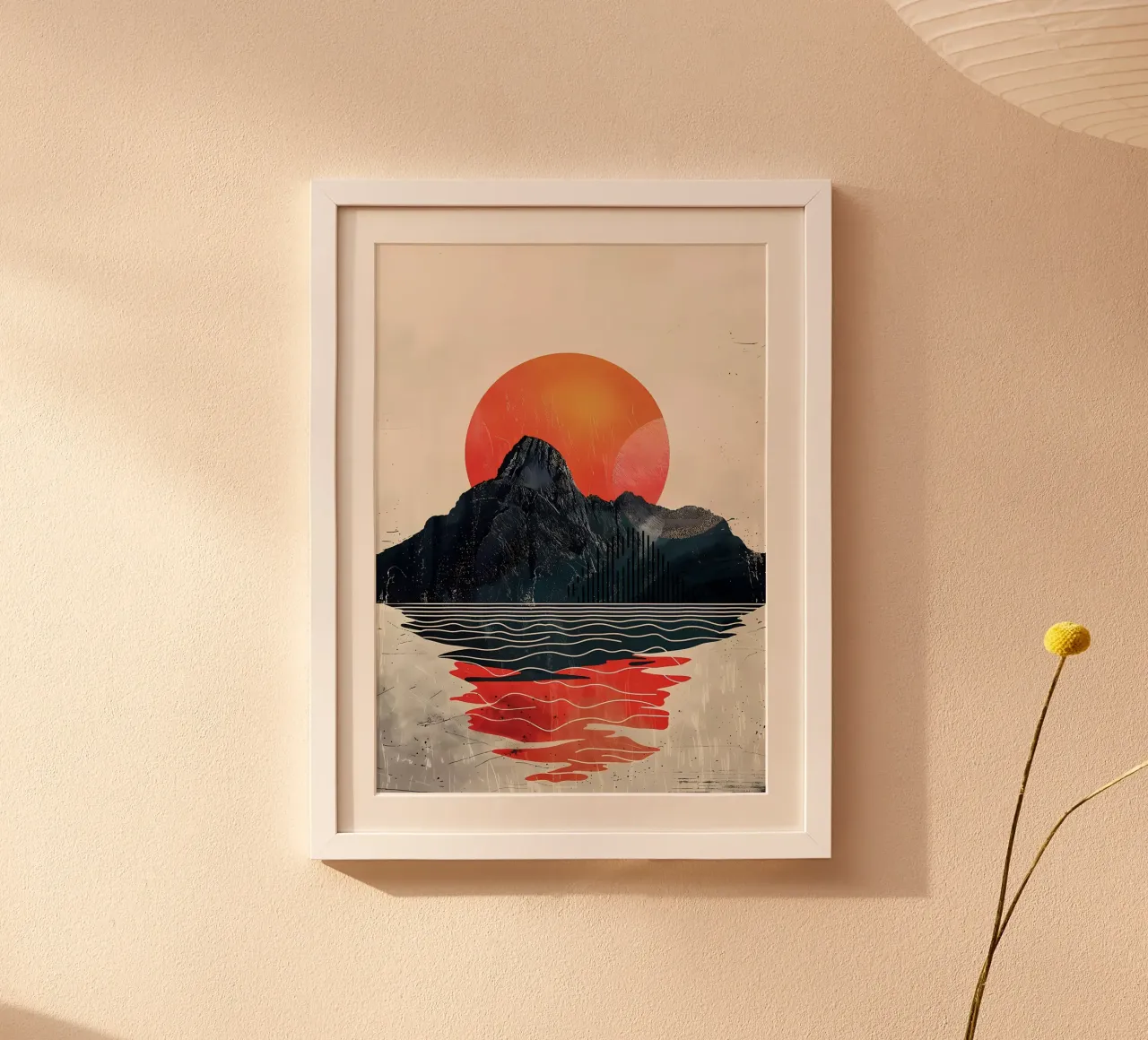 Lava Sunscape poster da James M Coyle