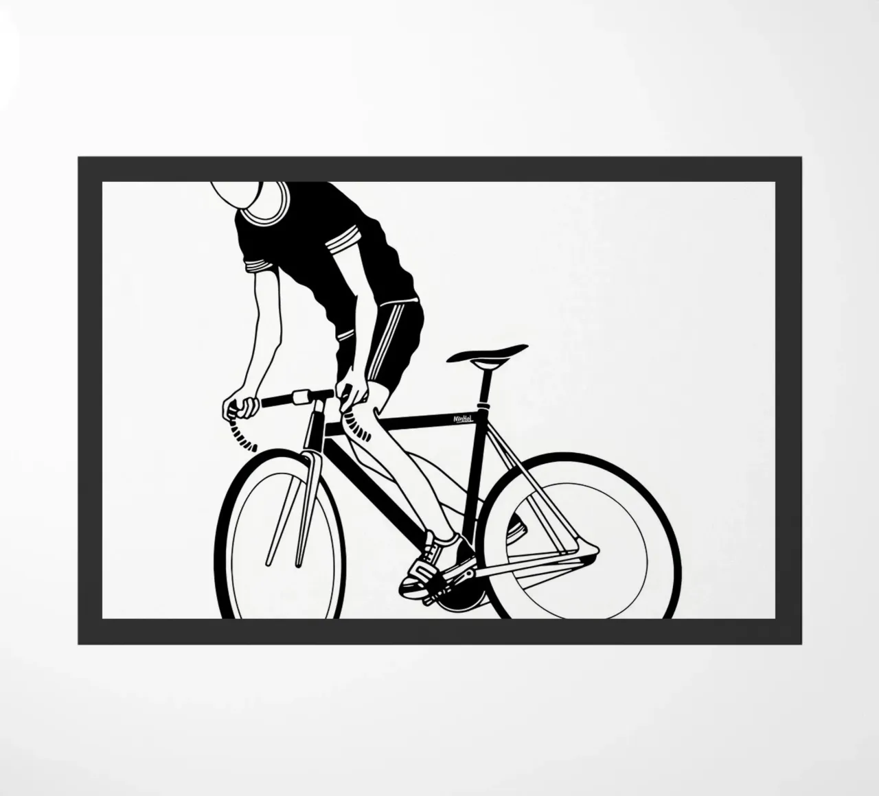 Kufe Fußmatte von Albert S Jacob