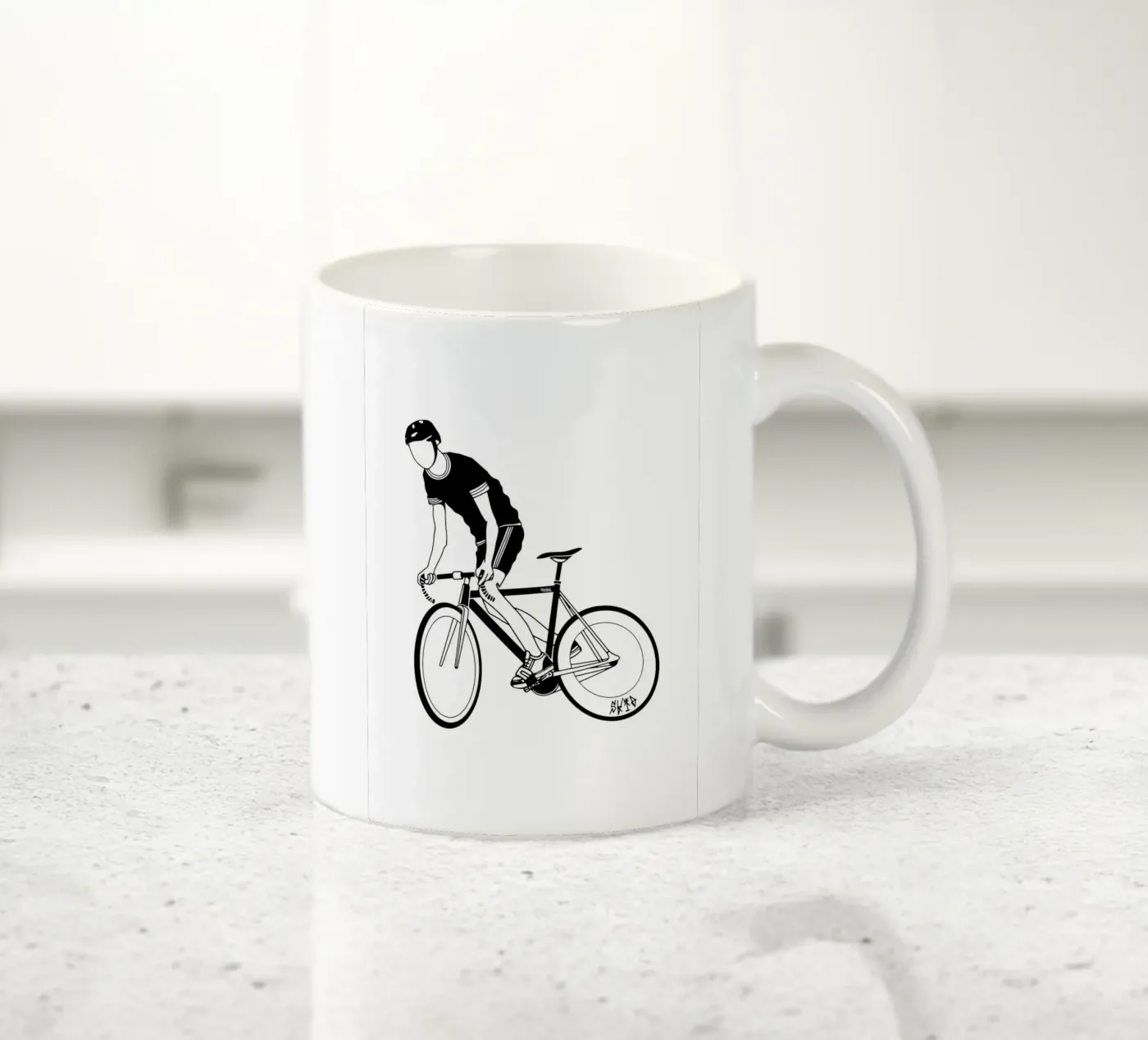 Skid ceramic mug by Albert S Jacob